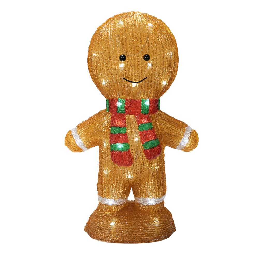 Gingerbread Outdoor LED Figure