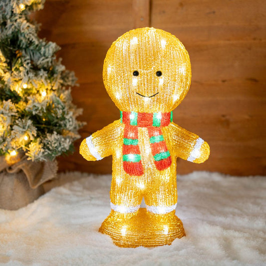 Gingerbread Outdoor LED Figure