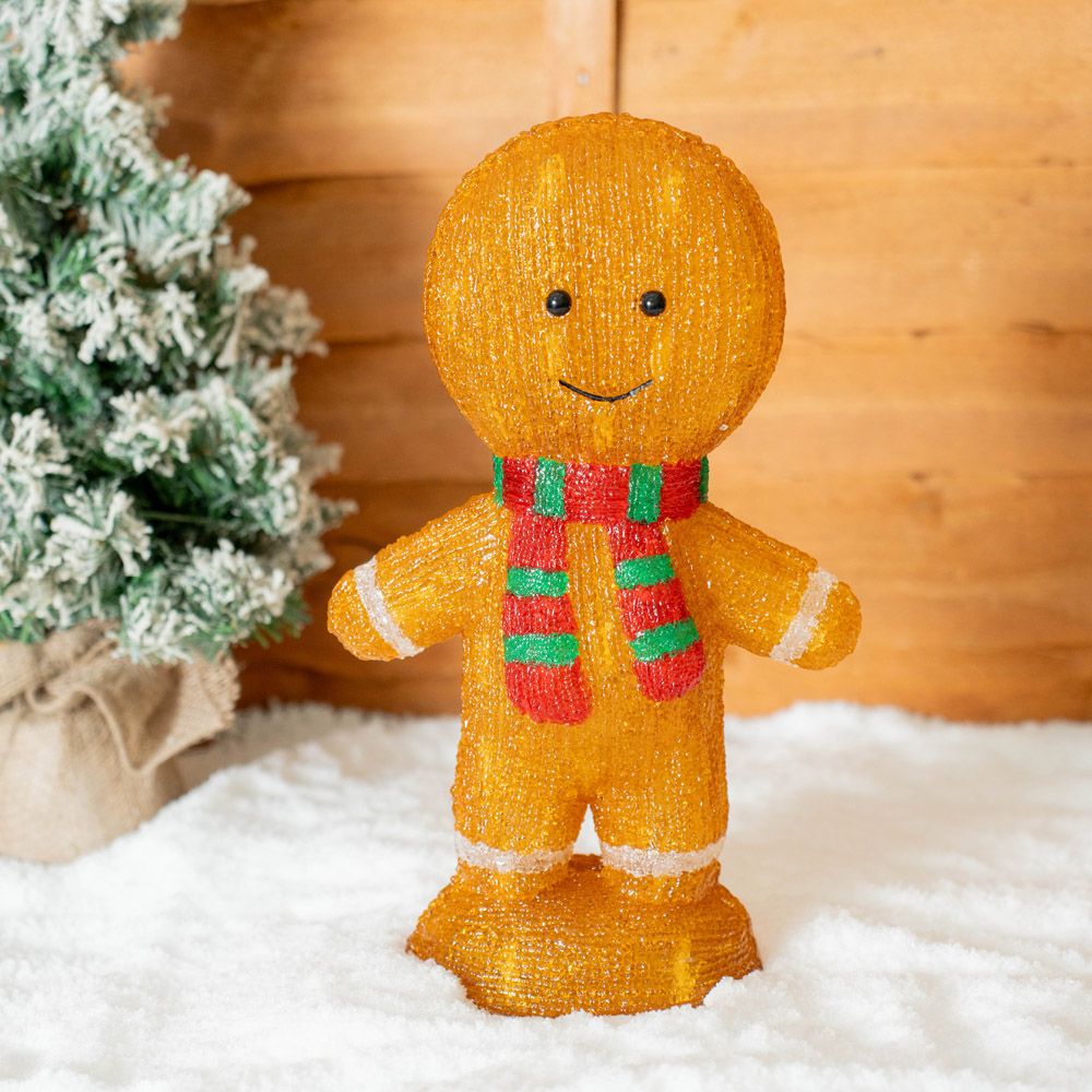 Gingerbread Outdoor LED Figure