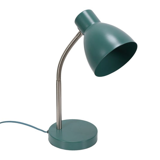 Keela Task Table Lamp with Flexible Neck and Inline Switch, 1 x E14