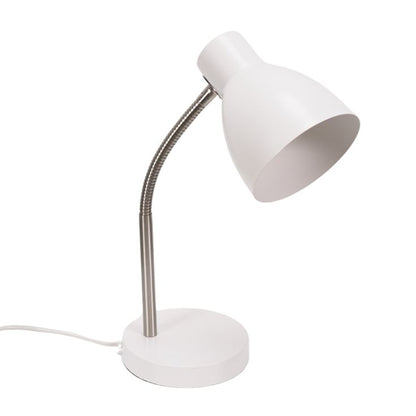 Keela Task Table Lamp with Flexible Neck and Inline Switch, 1 x E14