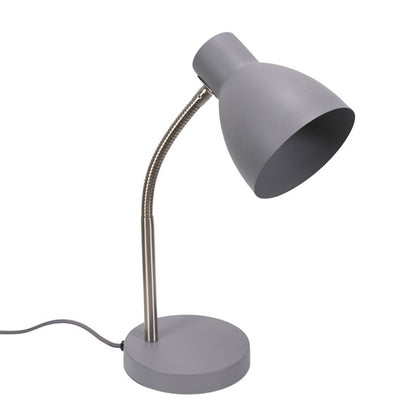 Keela Task Table Lamp with Flexible Neck and Inline Switch, 1 x E14