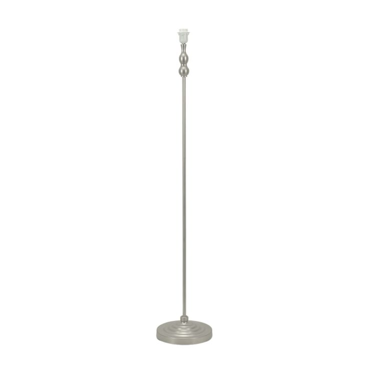 Maggie Candlestick Floor Lamp with a Slender Stem and Vintage Style Detailing, 1x E27