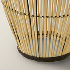Solar Bamboo Floor Lamp