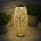 Solar Bamboo Floor Lamp