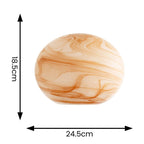 Sookie Alabaster Marble Effect Glass Shade for ES Pendants