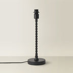 Maeve Bobble Table Lamp with a Slender Stem and Vintage Style Detailing, 1x E14