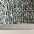 Green Abel Large William Morris Inspired Tapered Floral Print Easy Fit Shade