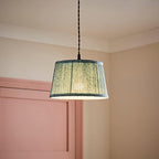 Blue Alba Small William Morris Inspired Tapered Floral Print Easy Fit Shade