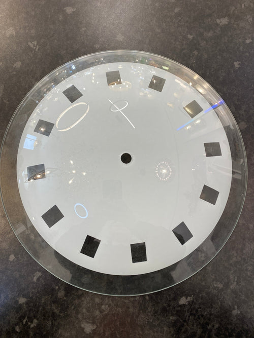Luminosity Designs - (29) Shallow Round Ceiling Shade for use with an Uplighter with a rod Fixing - Luminosity Designs Ltd