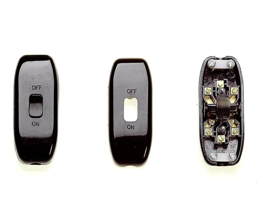 3 Core Inline Switch For Lamps =- 6A – Luminosity Designs Ltd