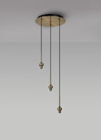 Luminosity Designs - 3 Light Baron Multi Pendant - Luminosity Designs Ltd