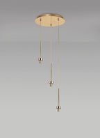 Luminosity Designs - 3 Light Baron Multi Pendant - Luminosity Designs Ltd