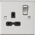 Squared Edge 13A 1G DP Switched Socket