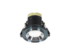 Giza Sleek Designer Colour Selectable IP65 Downlight With Shallow Crystal Circular Bezel