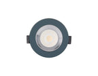Giza Sleek Designer Colour Selectable IP65 Downlight With Shallow Crystal Circular Bezel
