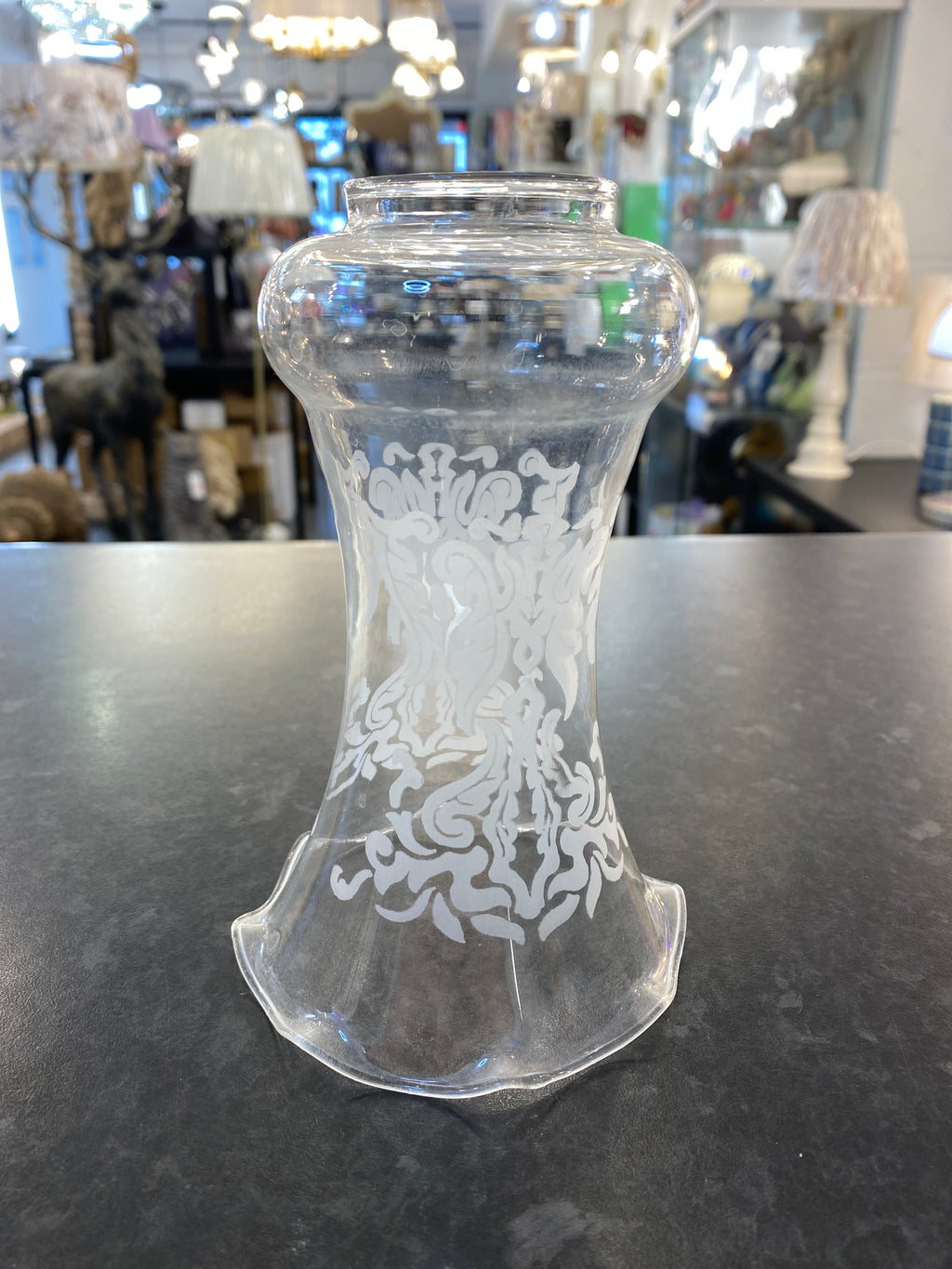 (2) Unknown Fitting - Shade for Spring Clip