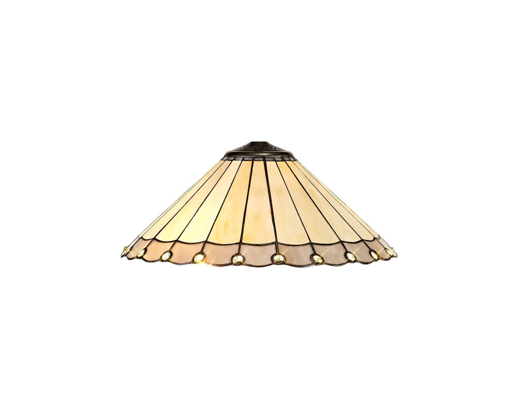 Luminosity Designs - 40cm Chamber Tiffany Shade - Luminosity Designs Ltd