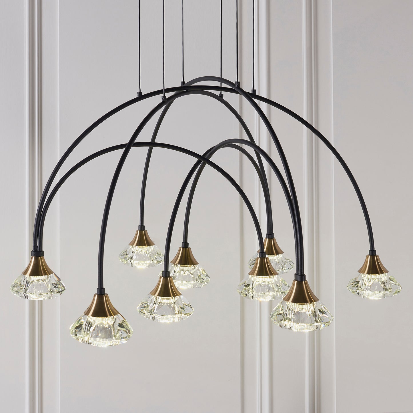 Willow Circular Curving Pendant