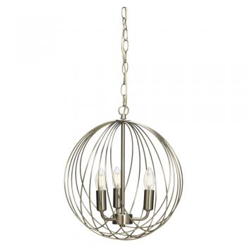 EX DISPLAY - Danby pendant in a Geometric Style. 3X E14 (Oaks 456/3 AC)