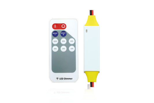 RF Receiver and Remote for Single Colour LED Tape.