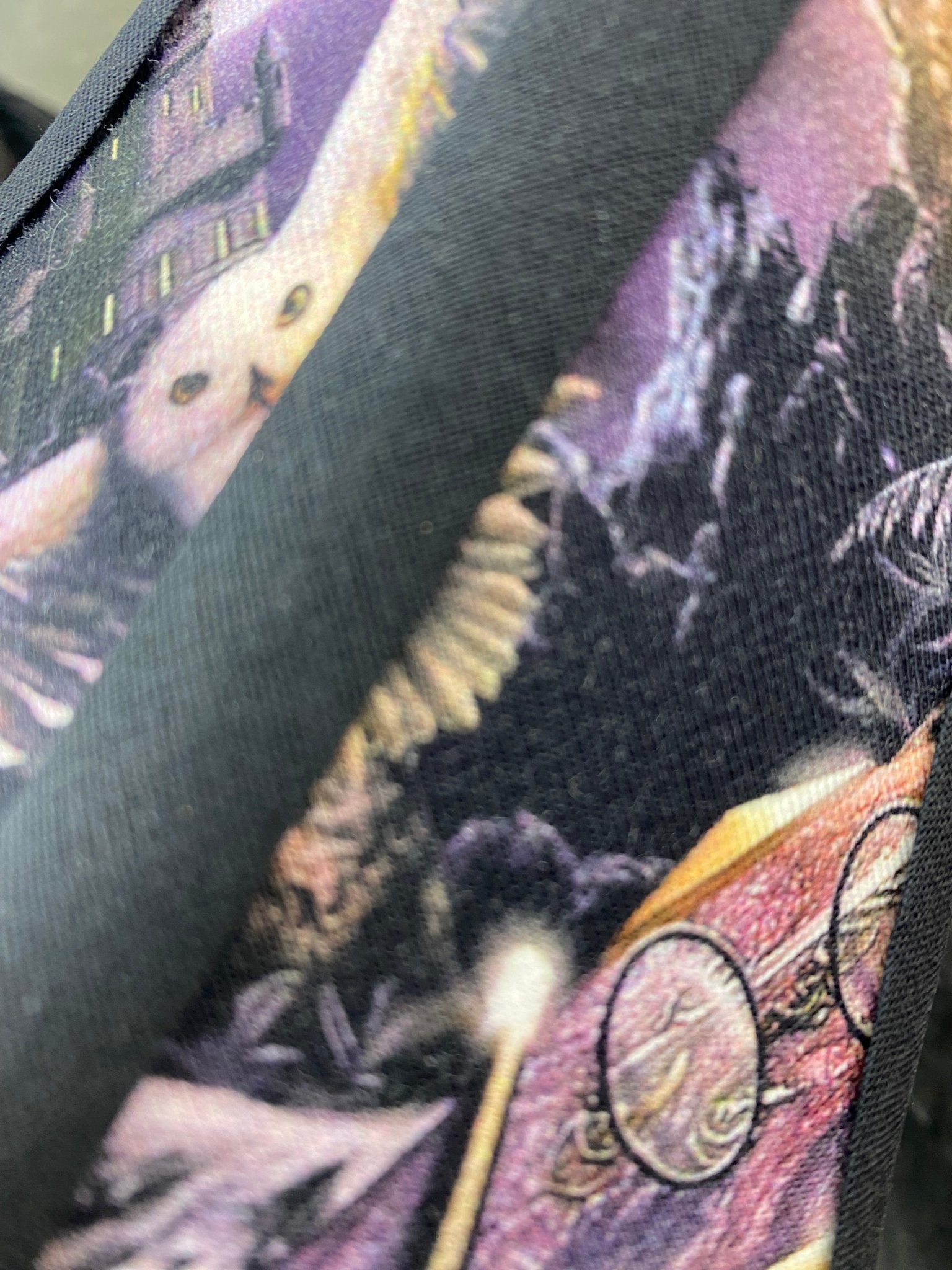 5" Handmade English Wizard themed Traditional Shaped Lamp Shade With a Candle Clip (S650) - Luminosity Designs Ltd