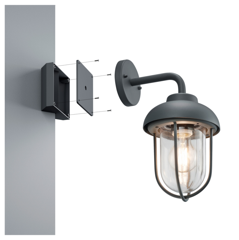 Universal Corner Bracket for Outdoor Wall Lights