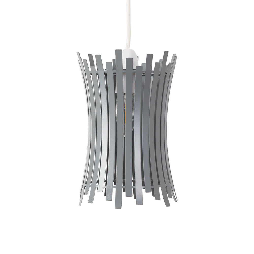 Navenby Geometric None Electric Pendant Shade With Metal Curved Framework