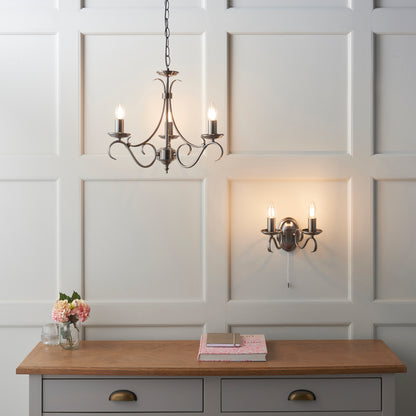 Bernice 3 Light Chandelier