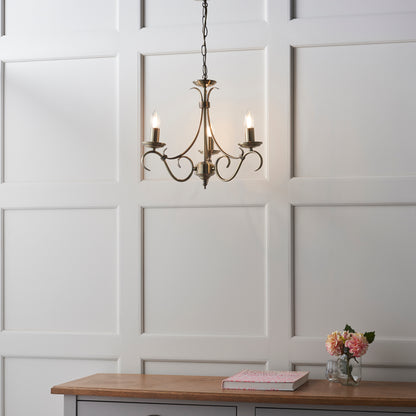 Bernice 3 Light Chandelier