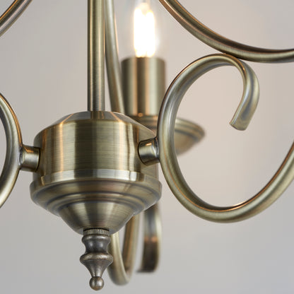 Bernice 3 Light Chandelier