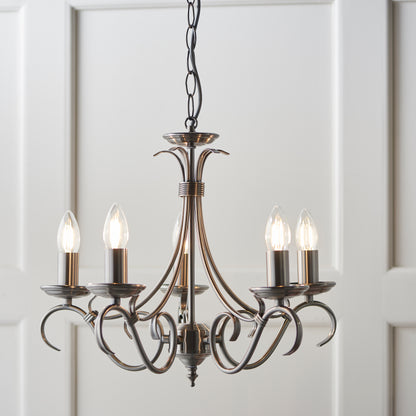 Bernice 5 Light Chandelier