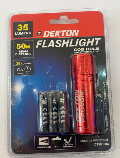 Dekton LED COB Flashlight 35lm