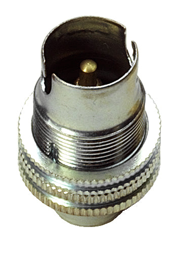 Metal SBC Unswitched Lampholder (Half Inch)