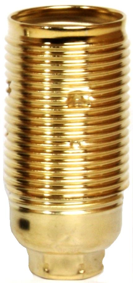 Plated Metal SES Unwitched Lampholder (10mm)