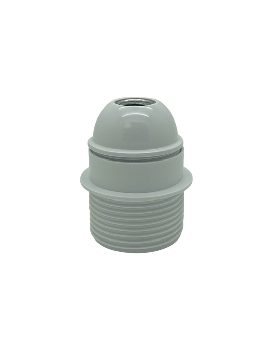 Plastic ES Unswitched Lampholder With Ledge(10mm)