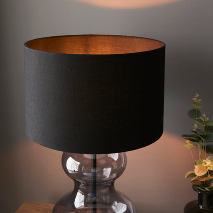 Sherman Curved Glass Touch Table Lamp