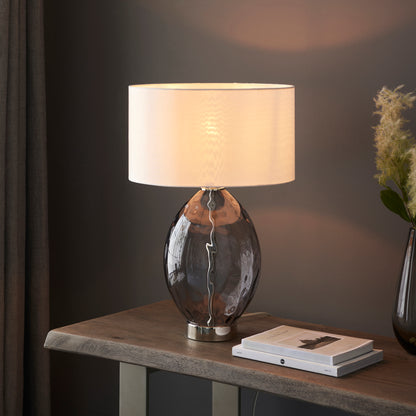 Fluid Glass Touch Table Lamp