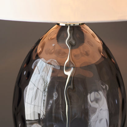 Fluid Glass Touch Table Lamp