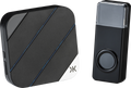 Wireless plug in door chime - black