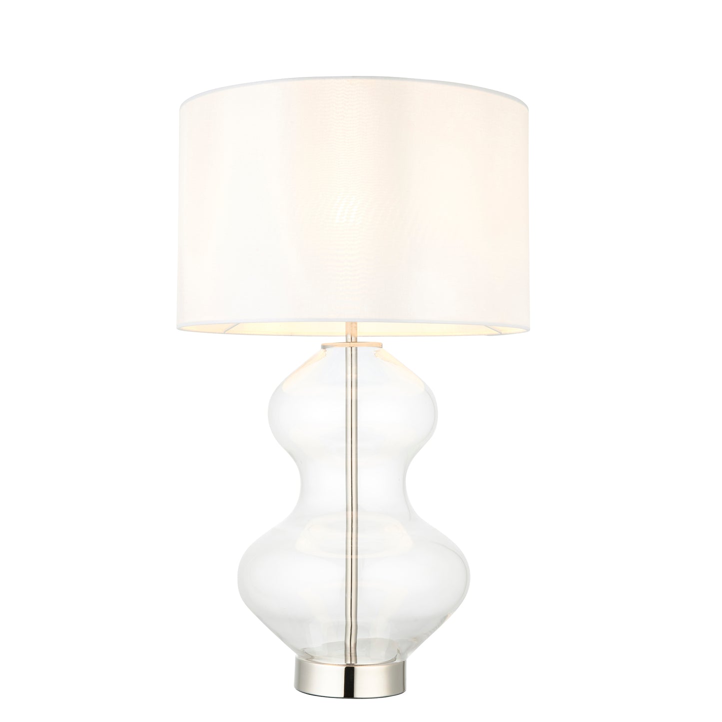 Sherman Curved Glass Touch Table Lamp