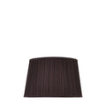 Interiors 1900 Kemp 12" Black Tapered Pleated Shade