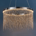 Zelma Integrated LED Chrome Chain Pendant