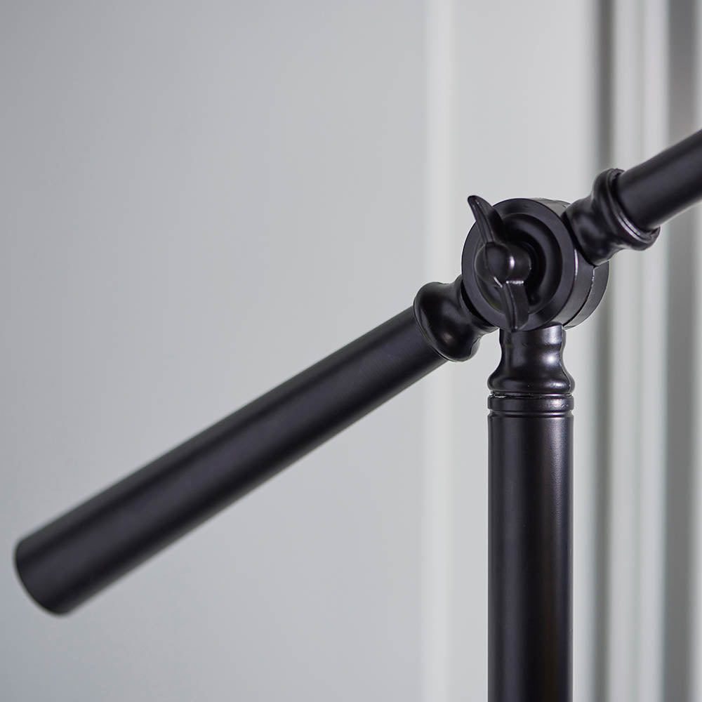 Interiors 1900 Dark Star Tiffany Task Floor Lamp