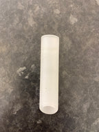(30) Unknown Fitting - Push on Frosted glass tube with a slanted tip for G4 fitting