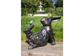 Rabbit and Bird Figurine