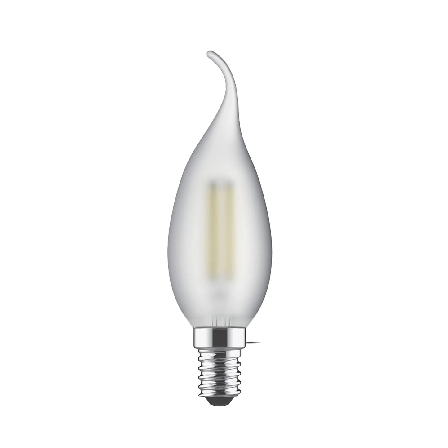 Luxram Candle Tip E14, 4W, Warm White 2700K, 470lm, Value Classic LED