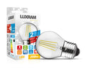 Low Power Luxram Value Classic LED Ball E27 2W Warm White 2700K, 250lm 20w Equiv