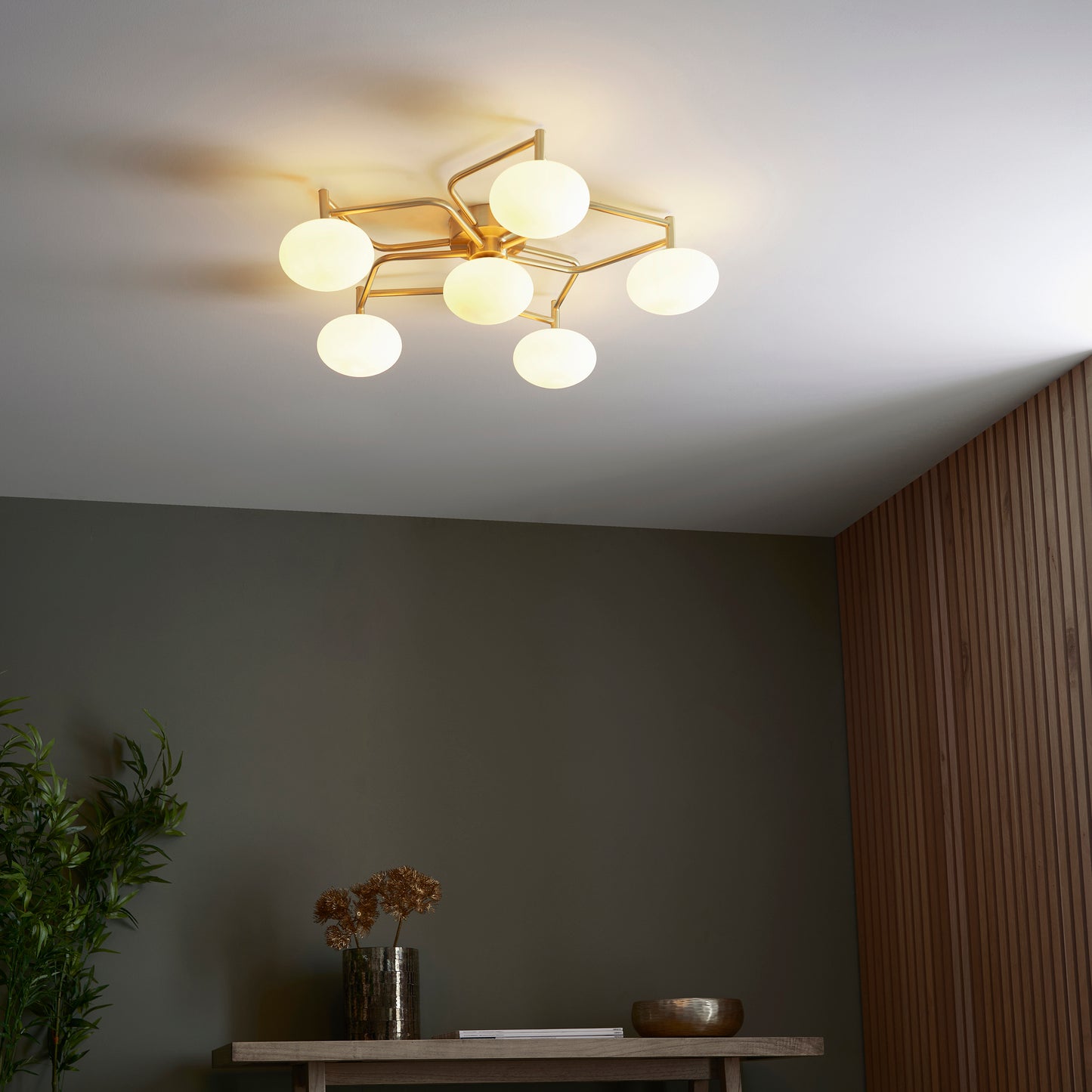 Fleur 5 Light Flush Fitting