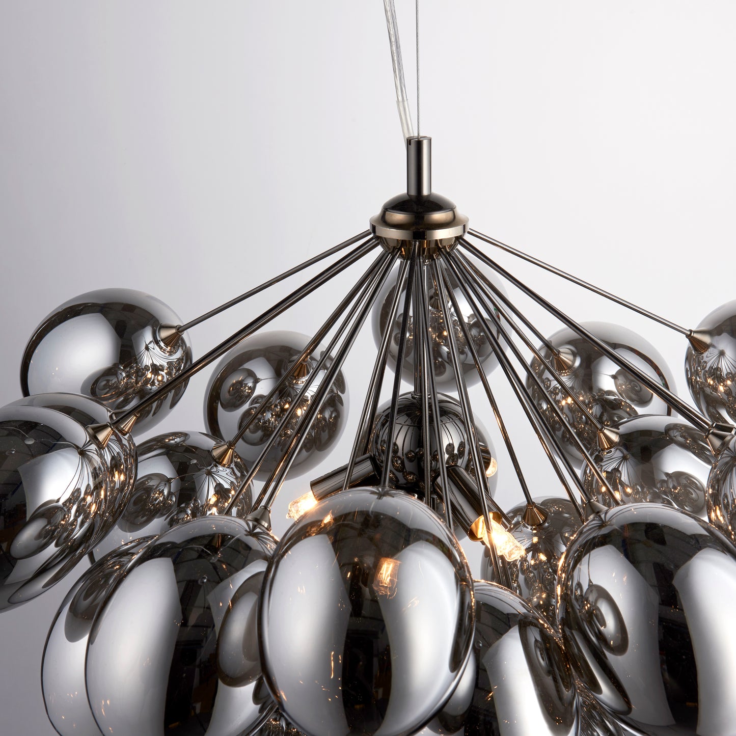 Dark Infinity Teardrop Pendant Light